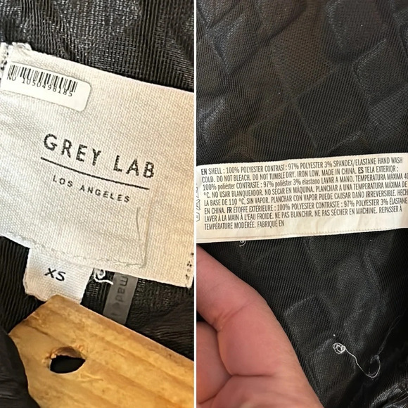 Anthropologie x Grey Lab Quilted Textured Oversized Shacket size XS - Picture 8 of 16